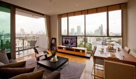 Aequa Sukhumvit 49 Two bedroom condo for rent