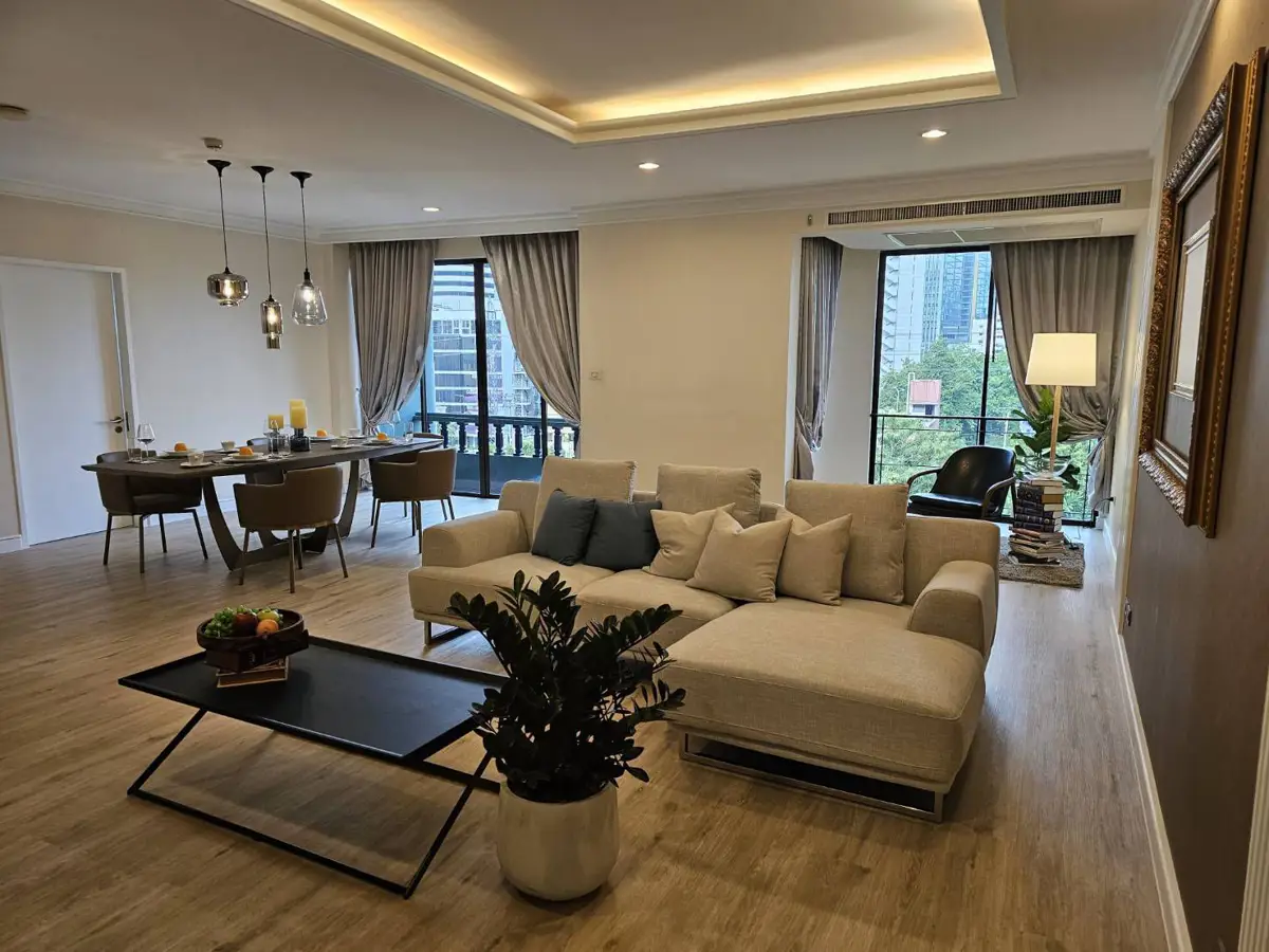 Ploenruedee Residence 2 bedroom apartment for rent - คอนโด - ลุมพินี - Ploenchit