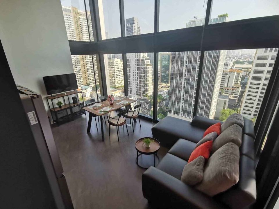 The Lofts Silom 2 bedroom duplex condo for rent - คอนโด - สีลม - Silom