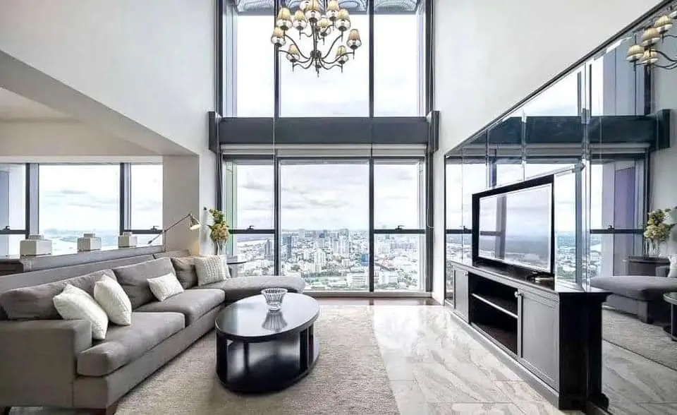 The Met 4 bedroom duplex property for rent in Bangkok