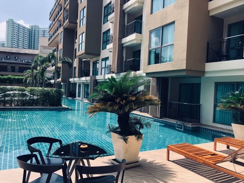 City Garden Tropicana - 1 Bedroom For Sale  - คอนโด - Naklua - 