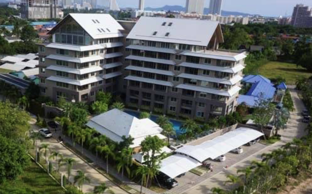 Nathanicha Residence - 2 BR corner for sale by AUCTION - Condominium - Jomtien - 