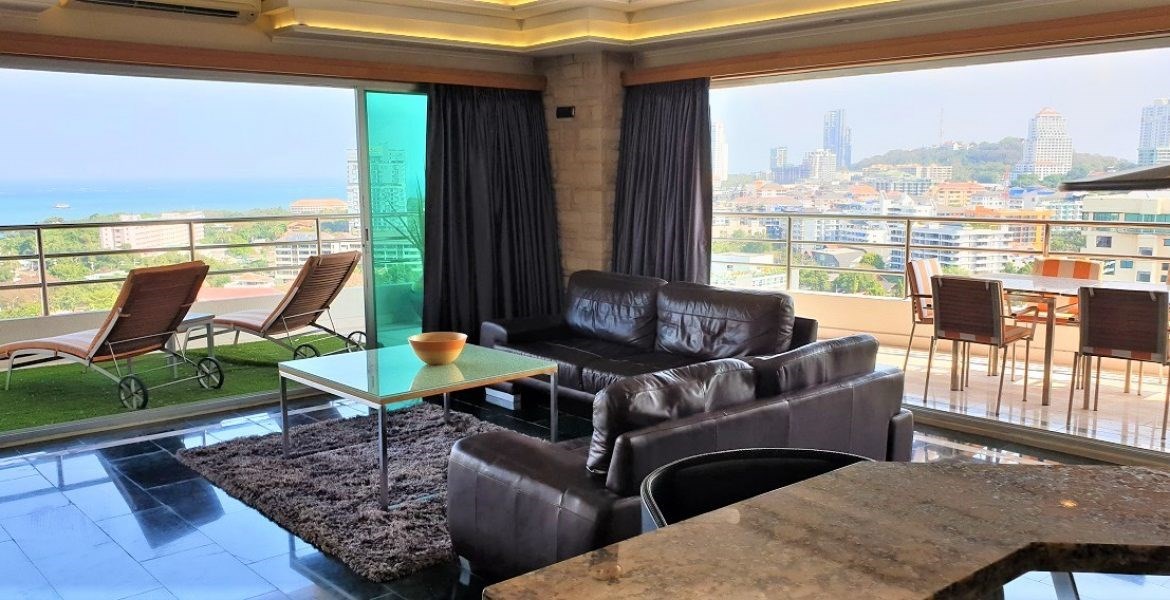 View Talay 3, 2 br, 19th floor - คอนโด -  - 