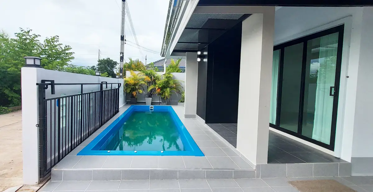 Villa with pool in residential area Home Run in Ban Phe, Rayong - House - Ban Phe - Home Run, Ban Phe