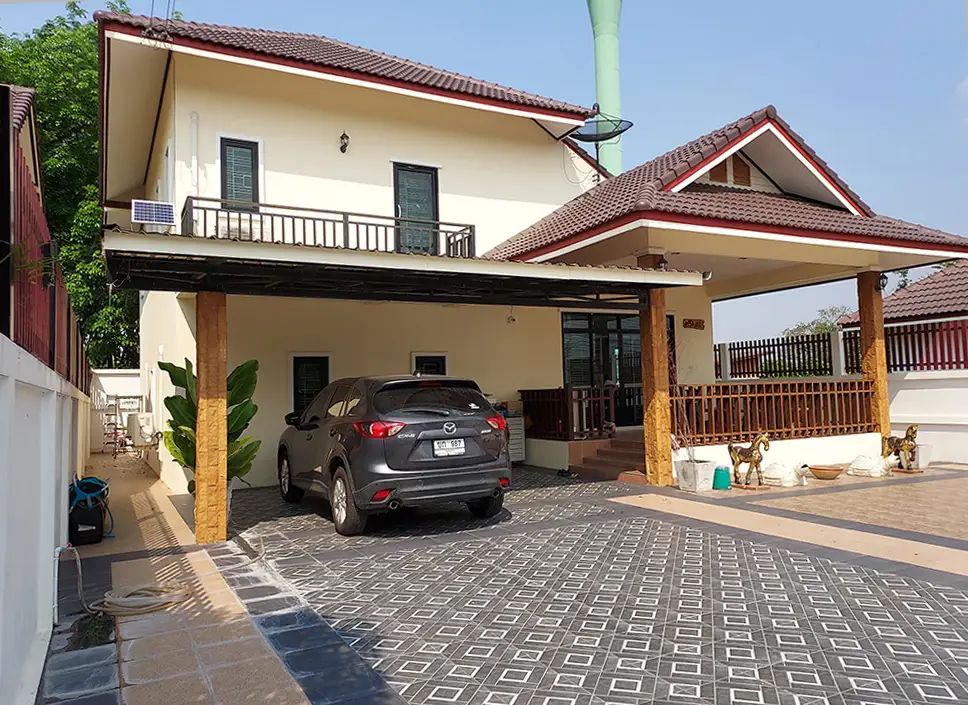 2-storey villa for large family in Nikhom Patthana - House - Nikhom Phatthana - Thanakorn Land 