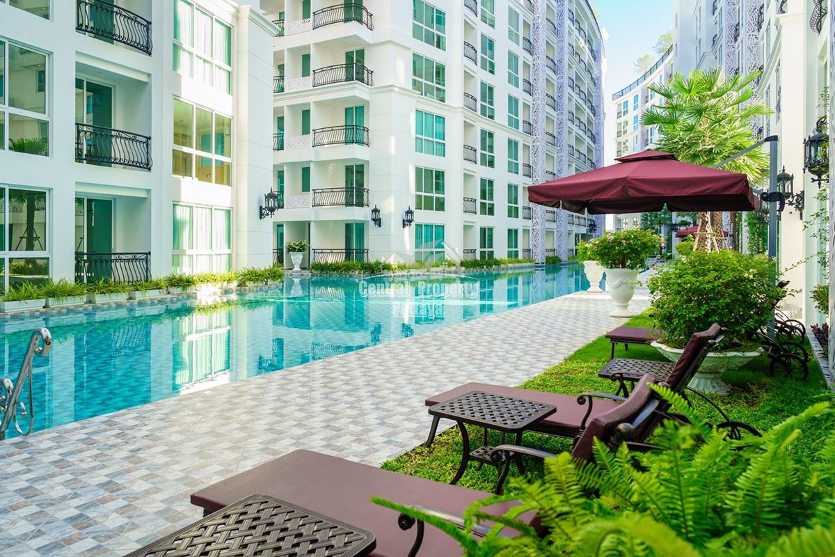 A modern one Bedroom pool view Condo for rent in South Pattaya. - คอนโด - South Pattaya - 