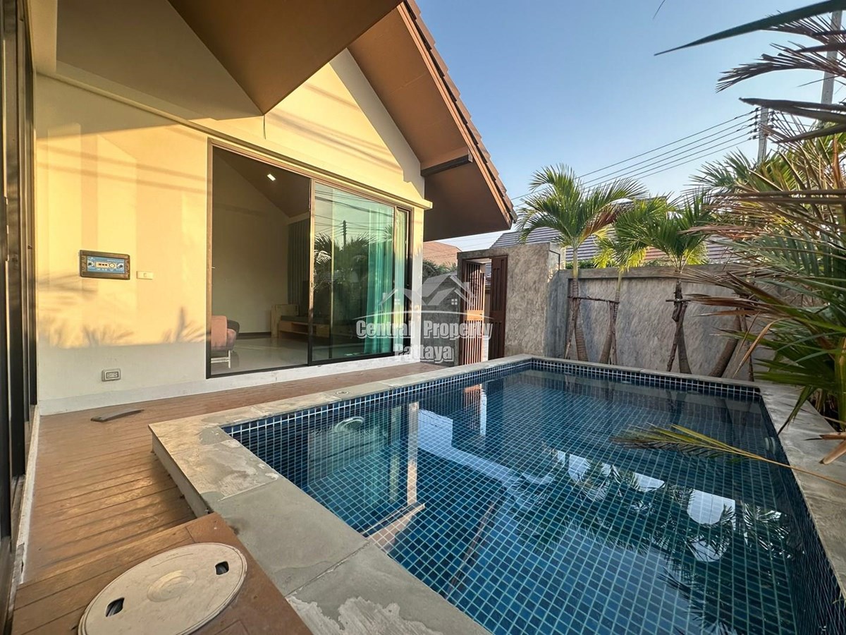 Newly built, 2 bedroom, 2 bathroom private pool villa for sale in Huay Yai. - บ้าน - Huay Yai - 