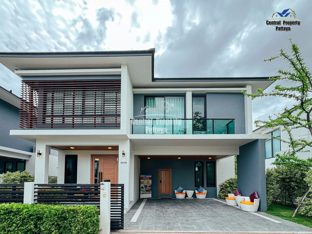 Newly built, 4 bedroom, 4 bathroom pool villa for sale in East Pattaya. - House - Huay Yai - 