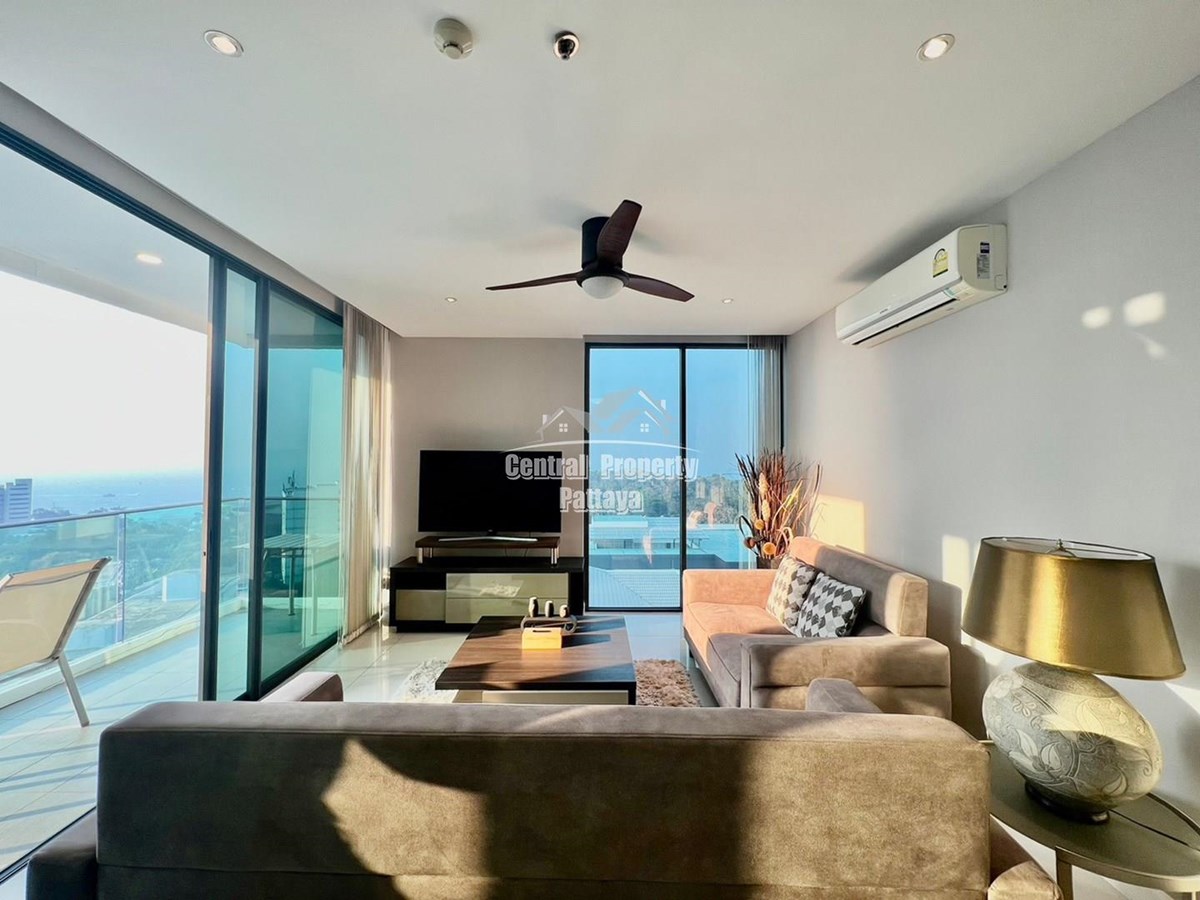 Superb 2 bed, 2 bath corner unit for sale at The Point, Pratumnak in Foreign Name. - คอนโด -  - 