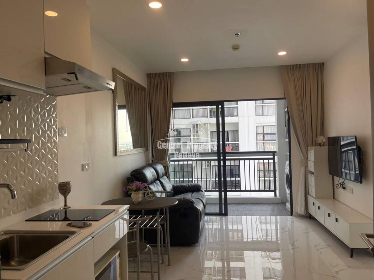 Spacious, 1 bedroom, 1 bathroom unit available in foreign name in Treetops Condominium, Jomtien. - Condominium -  - 