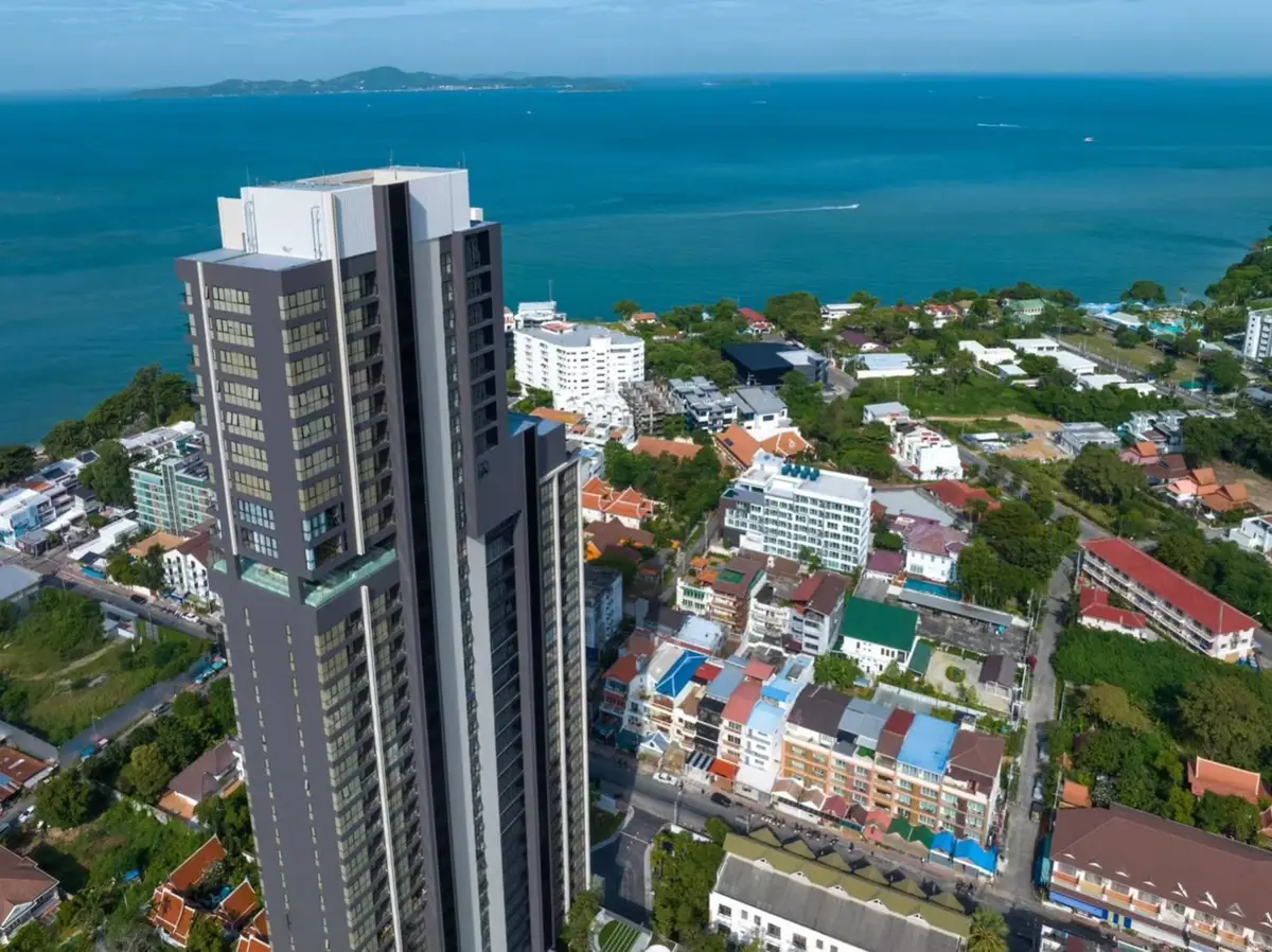 Luxurious, 2 bedroom, 2 bathroom unit for sale in The Panora, Pratumnak in Foreign name. - คอนโด -  - 