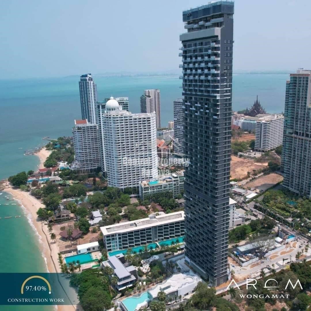 Luxurious 42nd-Floor 1-Bedroom Condo at Arom Wongamat with Stunning Full Sea View - อพาร์ทเม้นท์ - Pattaya - North - 