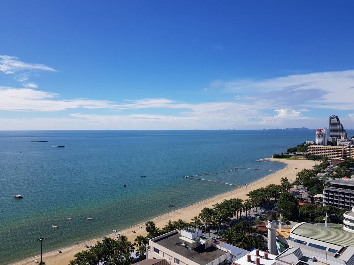 Condo one bedroom high floor seaview for sale & rent - คอนโด - Pattaya Beach - 