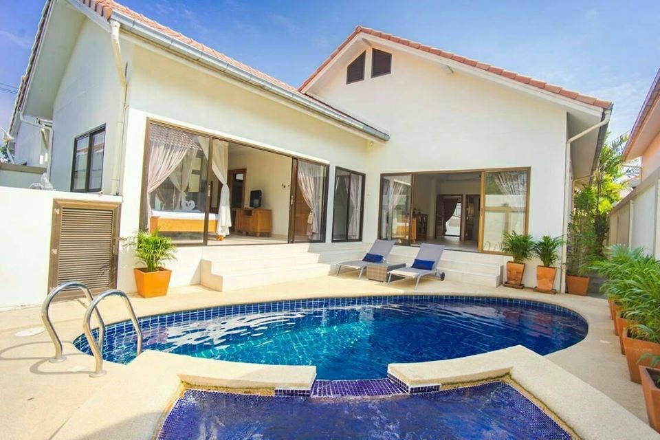 Pool villa 3 bedroom for sale and rent in Jomtien - House - Jomtien - 