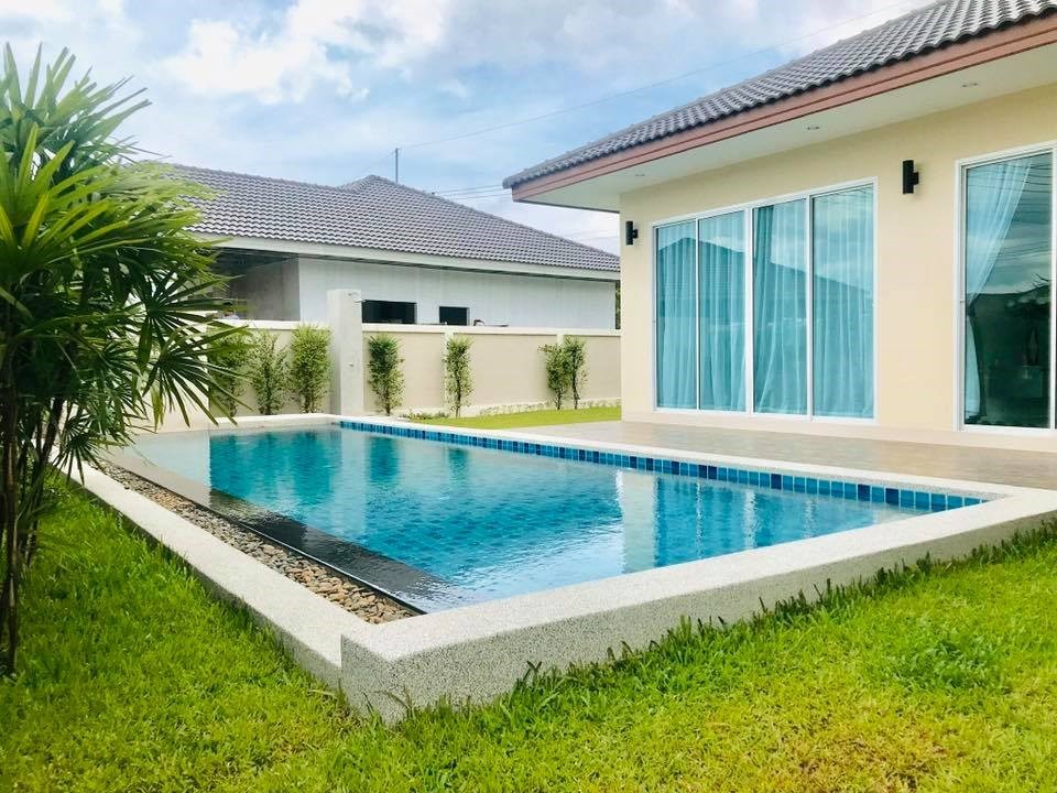 Nice Pool Villa 3 bed for sale and rent - บ้าน - Huai Yai - 