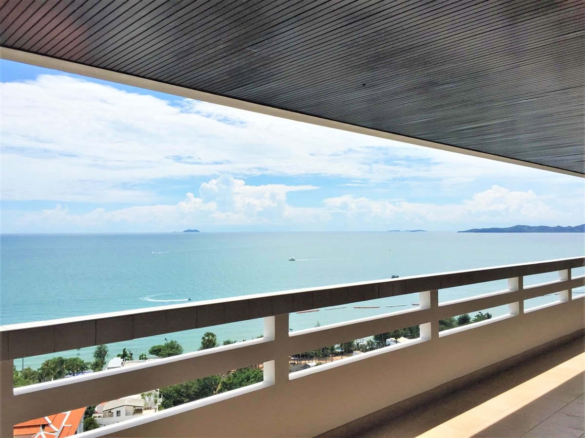 Large size condo beachfront on High floor for rent - อพาร์ทเม้นท์ - ทัพพระยา - 