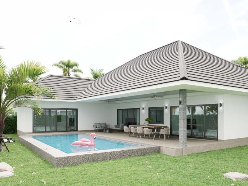 Wonderful Pool Villa with 3 Bedrooms in Hin Lek Fai -Hua Hin House-  - House - Hua Hin - Hin Lek Fai