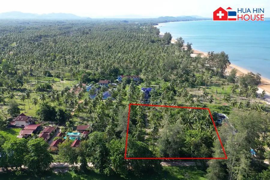 Beachfront Land for Sale - Land -  - Bang Saphan Noi