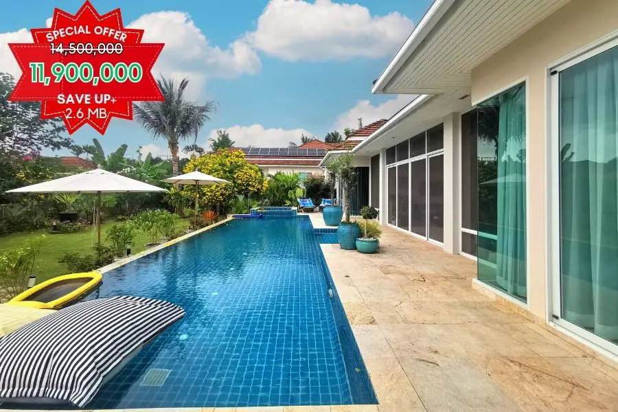  3 Bedroom Luxurious in Tropical Villas  - House - Hua Hin - Hua Hin