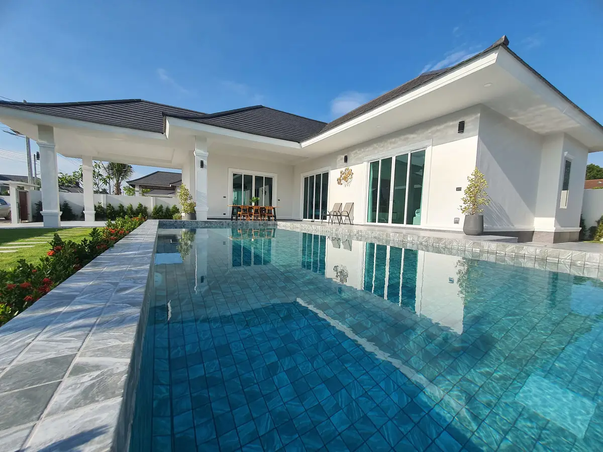 Seize the Last Plot: Dive into Lasting Luxury in Your Very Private Pool Villa at Soi 88! - House - Hua Hin - 