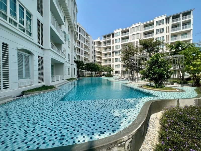 Beautiful two-room condo, large swimming pool, near the beach, ready to move in -Hua Hin House- - Condominium - Nong Kae - Khao Takiab