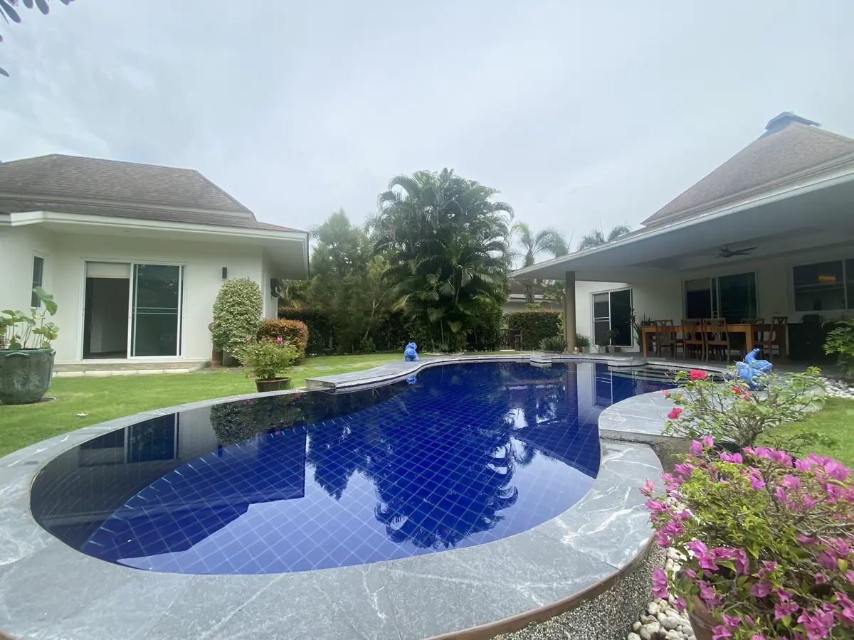 Tropical-Styled Exclusive Main & Single Guest House close to Hua Hin Town. - House - Hin Lek Fai - Hin Lek Fai