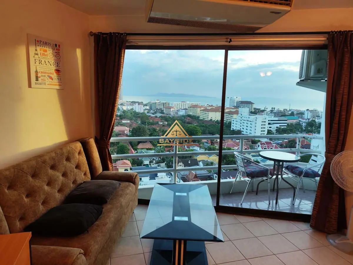 View Talay 2B Jomtien - Studio Room for RENT - Condominium - Thappraya - 