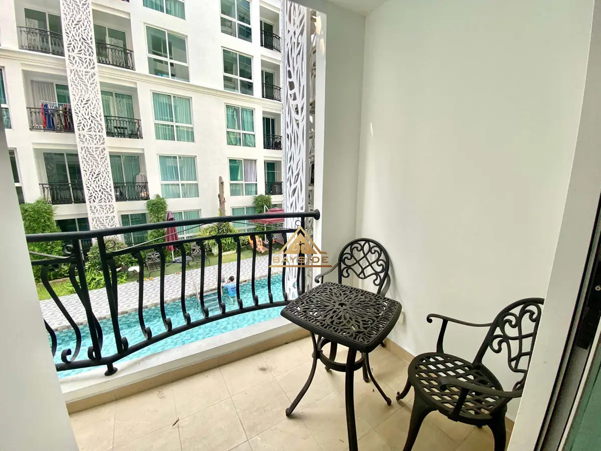 Olympus City Garden 1 Bed 1 Bath Pool View for SALE - Condominium - Pattaya South - 