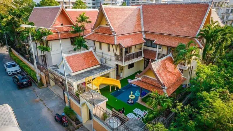 Thai Style Pool Villa  in the heart of Pratumnak 3 Bed 4 Baths for SALE - House - Pratumnak - 