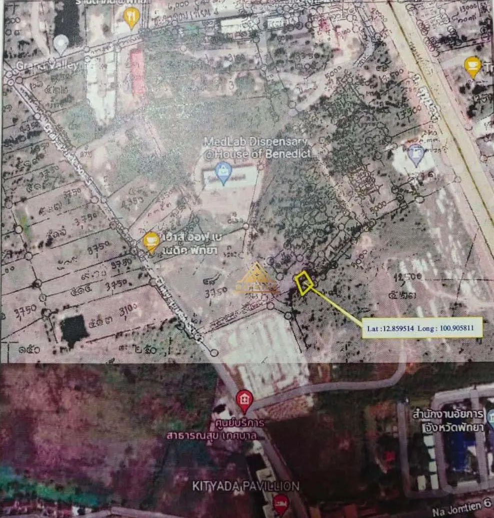 Land for Sale close to Jomtien 83 Sqw. - Land - Jomtien - 