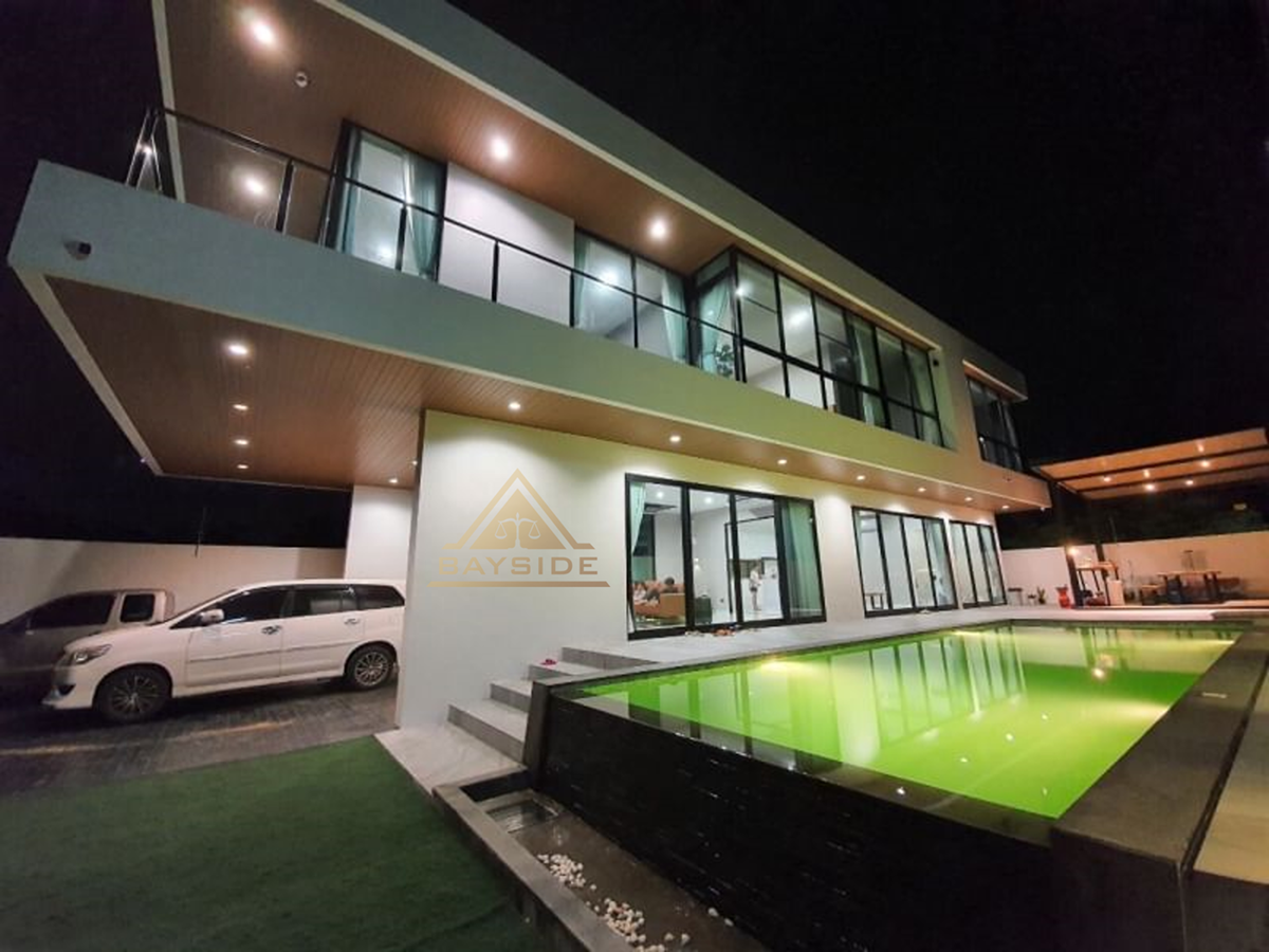 2 Story house with  Private swimming pool  - House - Pattaya East - 