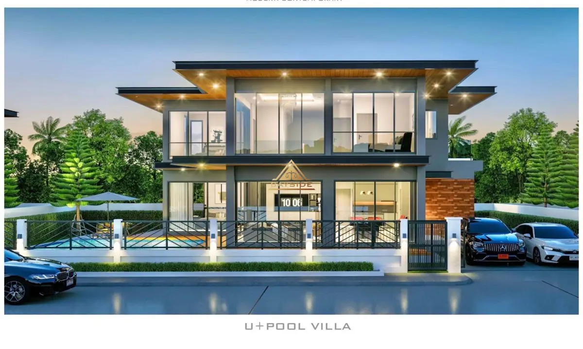 Pool villa near the sea modern style for Sale - House - Huai Yai - 