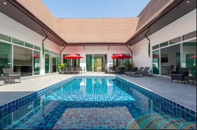 HOT SALE Pool Villa 6 Bedrooms in Land 1 Rai at Huai Yai - House - Huai Yai - 