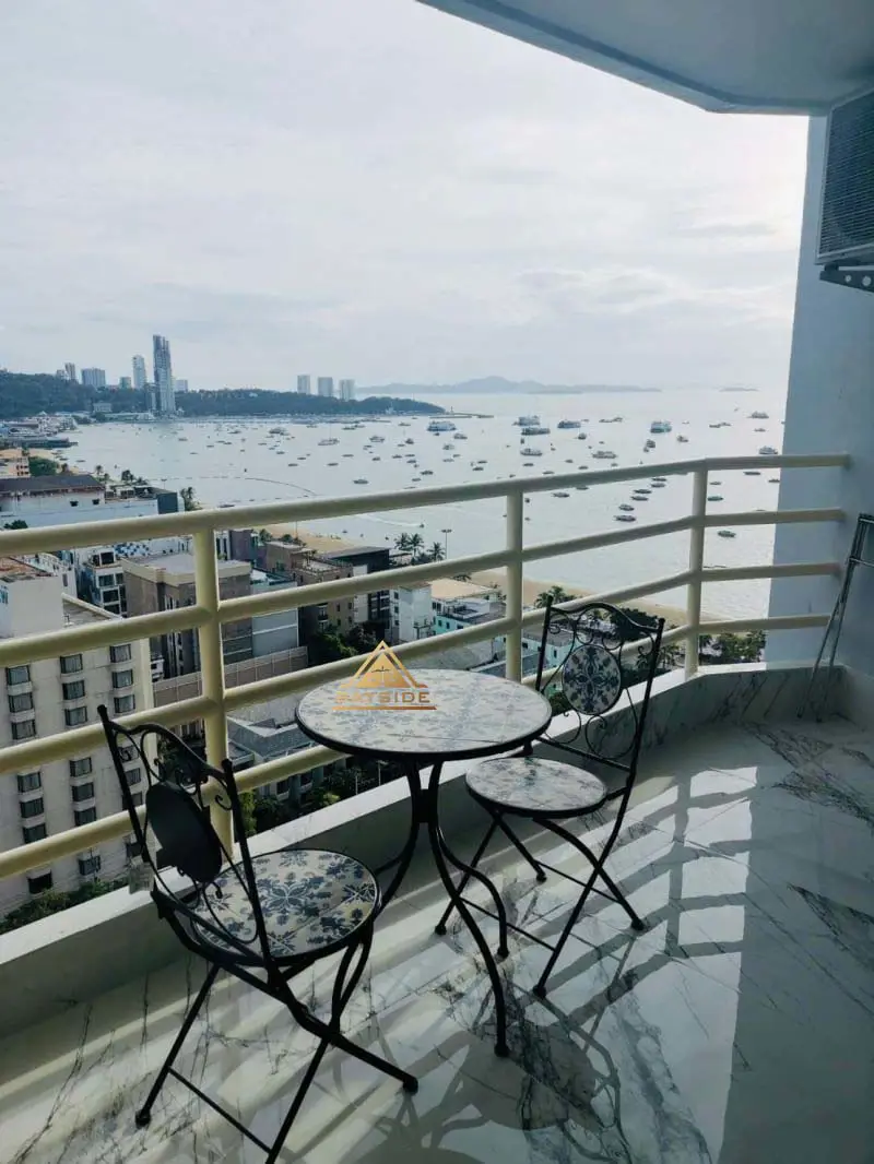 View Talay 6 Central Pattaya Studio Room Sea View for RENT - Condominium - Pattaya Central - 