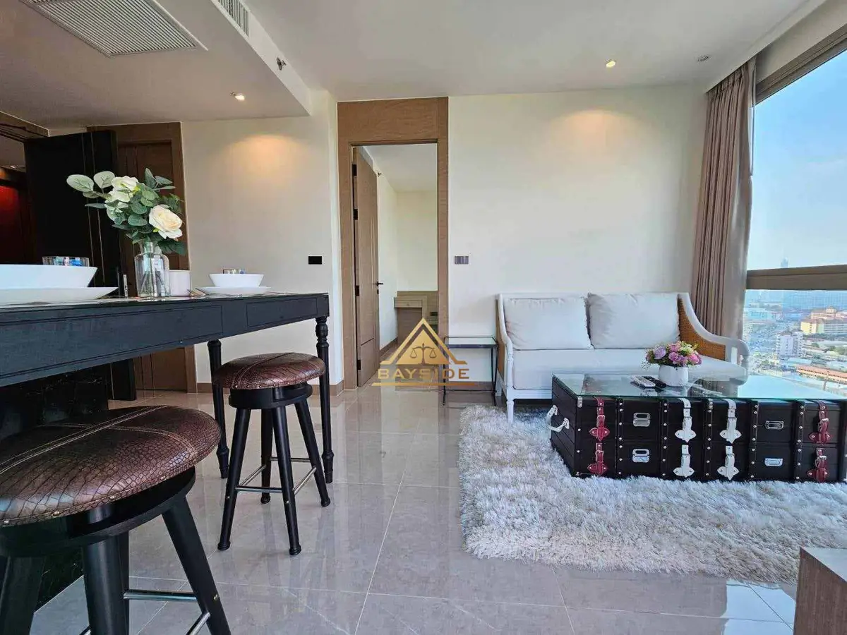 The Riviera Ocean Drive Jomtien Pets friendly 1 Bed for RENT - Condominium -  - 